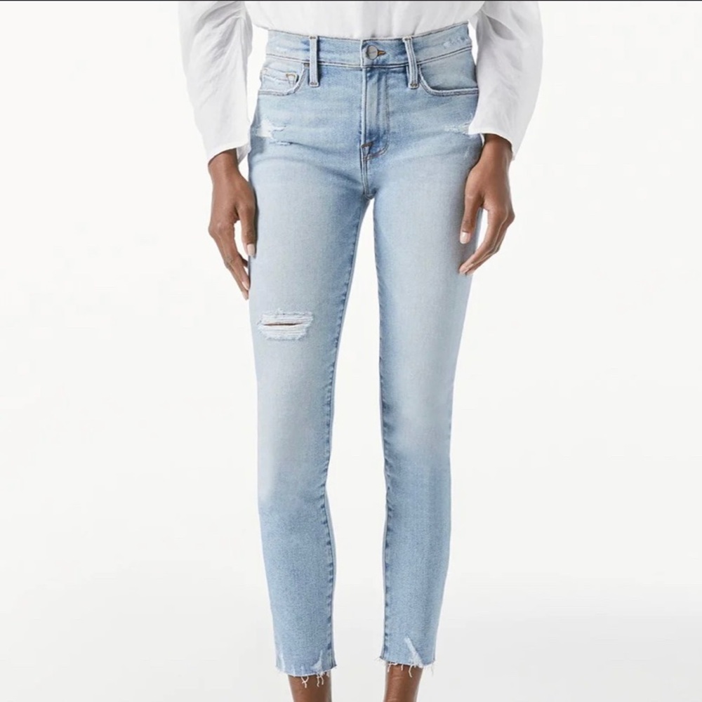 FRAME Le Skinny de Jeanne Crop NWT size 23
